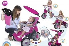 feber-trojkolowy-rozowy-rowerek-4w1-biegowy-daszek-torba