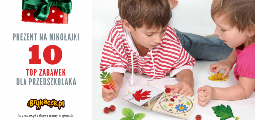 pomysł na prezent na mikołajki dla przedszkolaka brykacze.pl