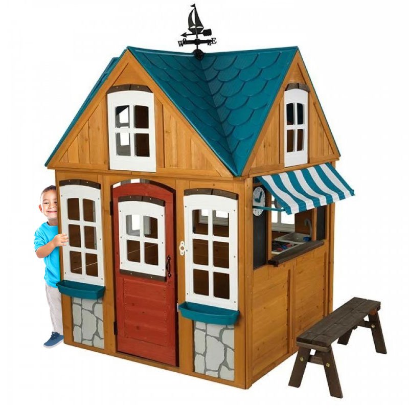 drewniany domek dla dzieci, drewniane domki dla dzieci, brykacze.pl, kidkraft, domki z drewna, dziecięce domki, ogrodowe