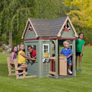 drewniany domek dla dzieci, domek ogrodowy, domek drewwniany, brykacze.pl, backyard discovery